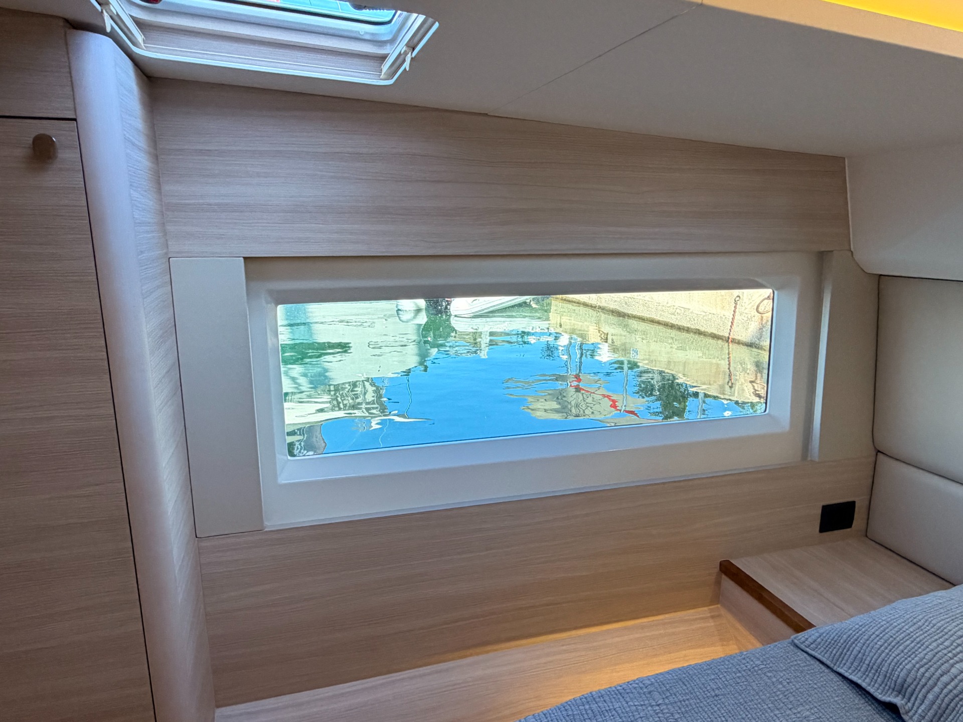 Aquila 45 Sail — cabina ospiti vista I