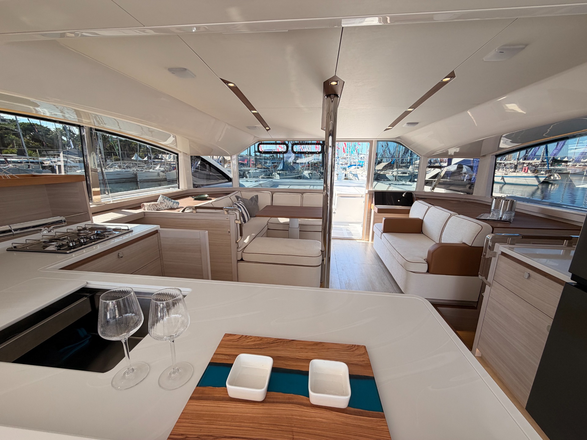Aquila 45 Sail — pozzetto di poppa vista IV