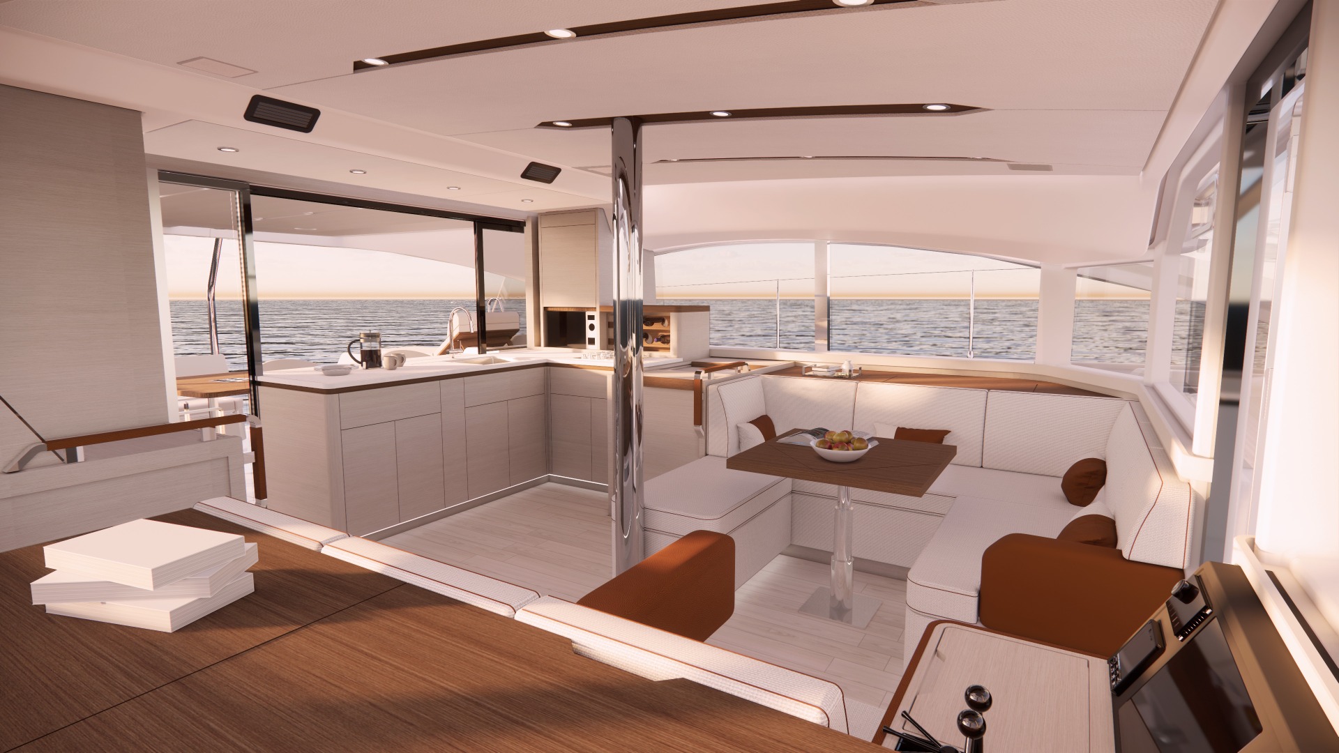 Aquila 45 Sail — salone vista II