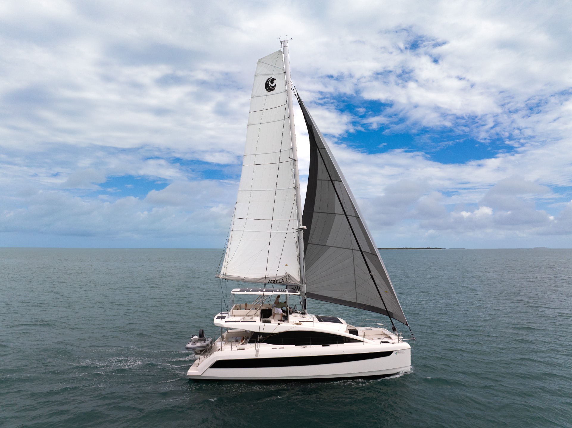 Aquila 50 Sail — in navigazione vista drone III