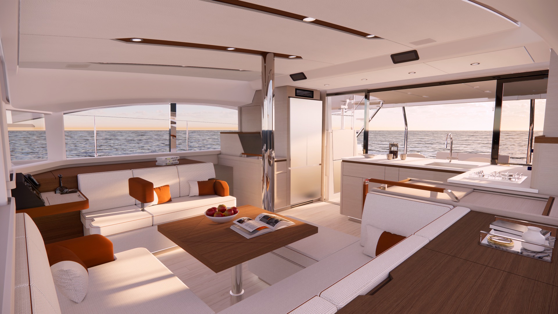 Aquila 45 Sail — salone vista III