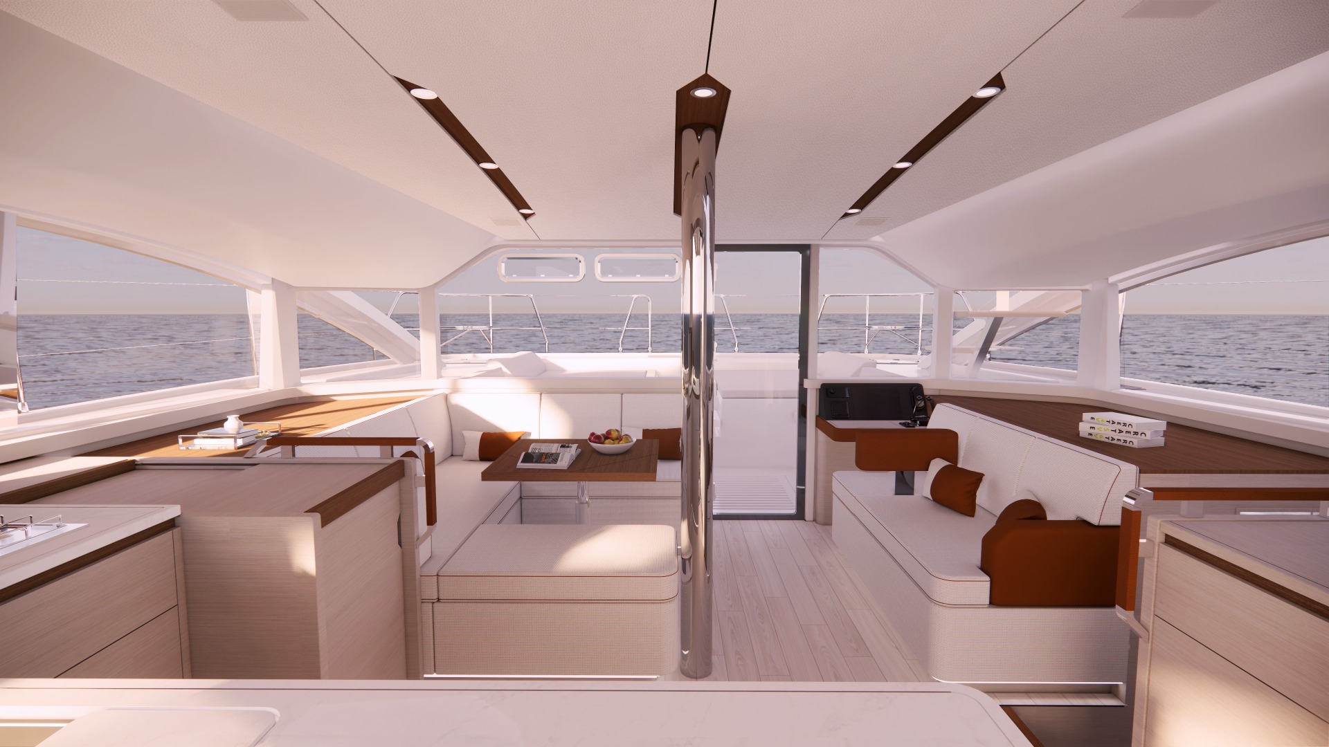 Aquila 45 Sail — salone vista I
